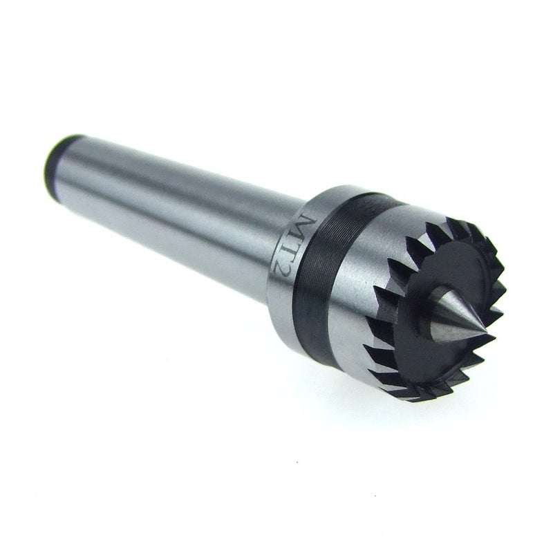 HFS(R) Woodworking Lathe Drive Center MT2 with 1-Inch Crown - Image 1